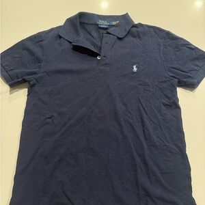 Polo by Ralph Lauren Men's Dark Blue Polo Shirt